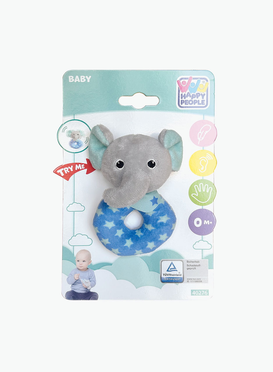 Plush teether "Elephant"