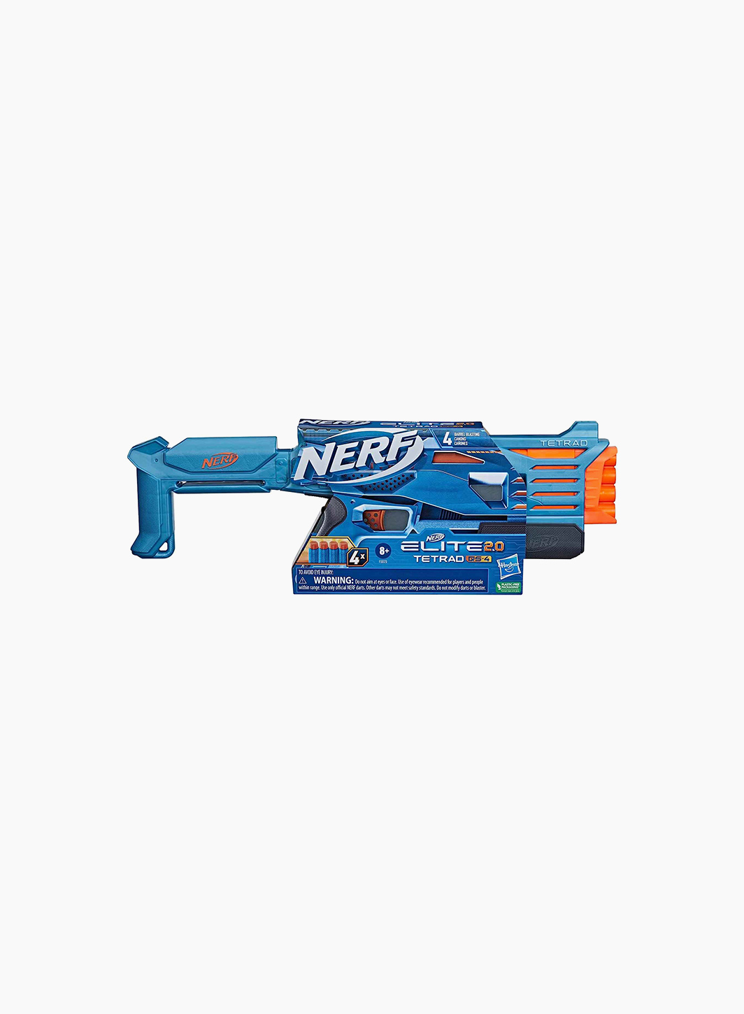 Бластер Nerf ELITE 2.0 "Tetrad QS 4"