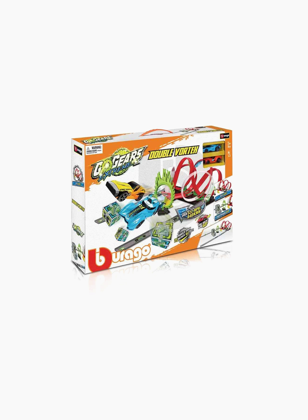 Play Set "Go Gears Extreme Double Vortex, 2 cars"