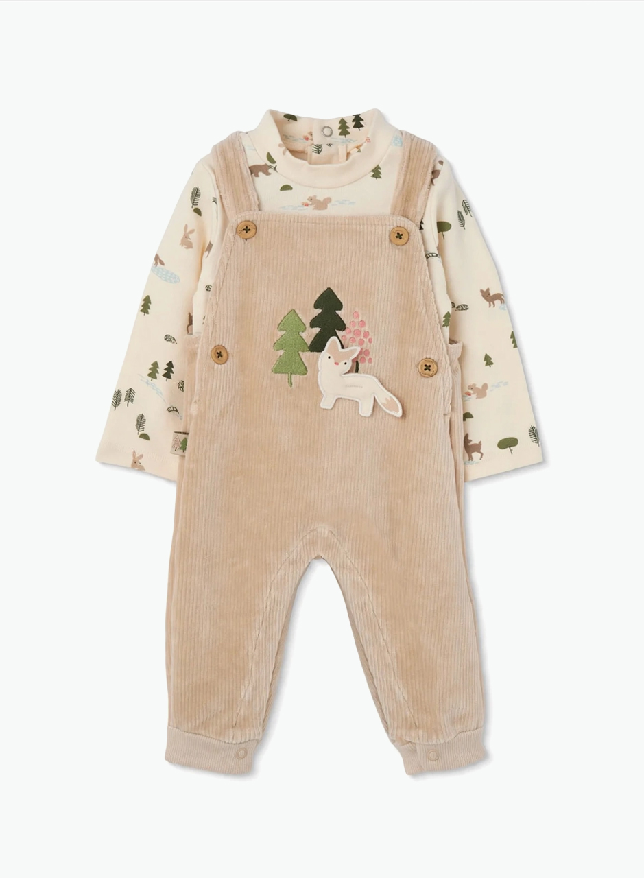 2 in 1 clothing set: body and overall