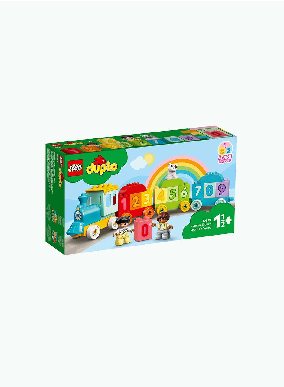 Конструктор Duplo "Поезд с цифрами — учимся считать"