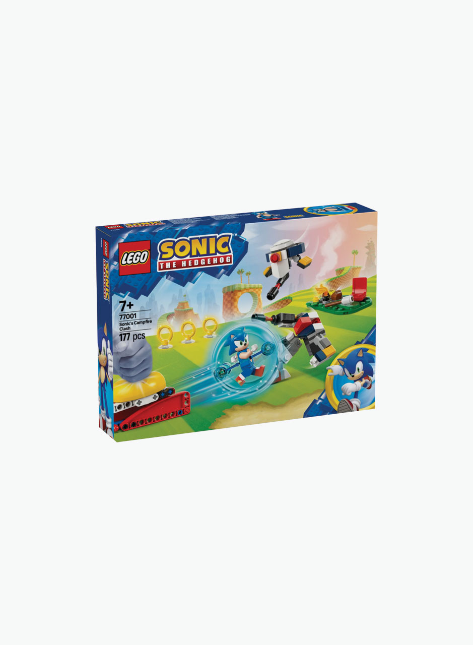 Կառուցողական խաղ Sonic «Սոնիկի բախումը խարույկի մոտ»