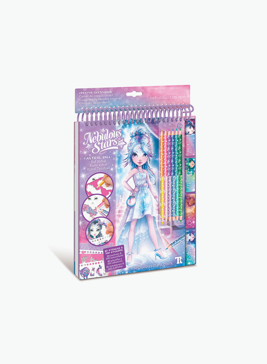Fashion sketching kit Nebulous Stars