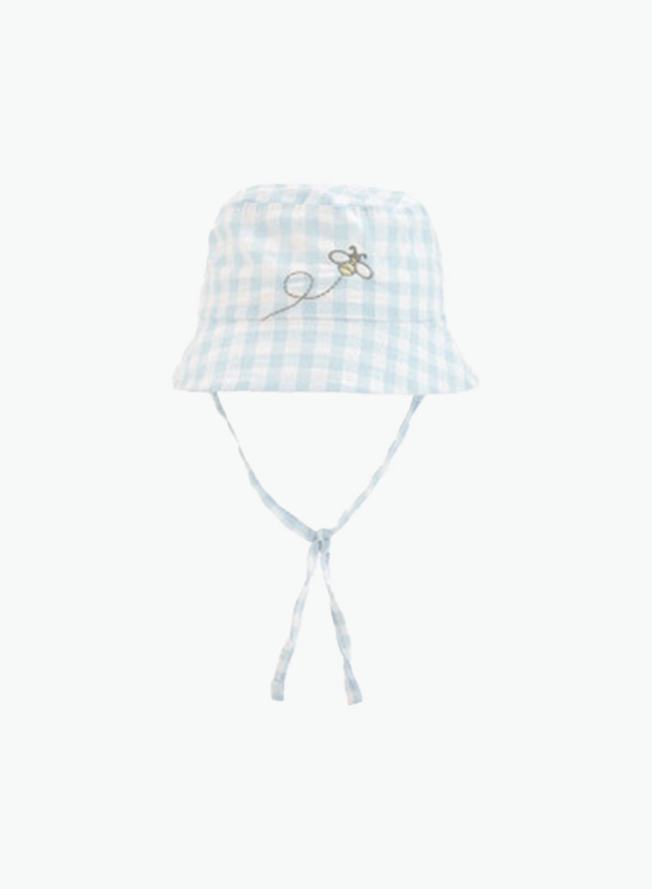 Клетчатая панама "Пчела"