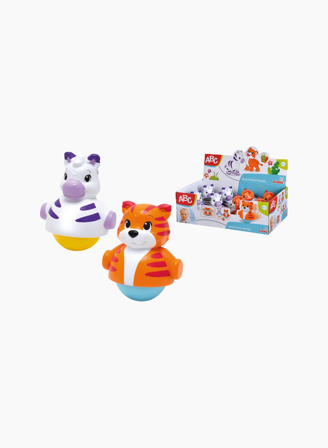 Entertaining toy "Rolling animals"