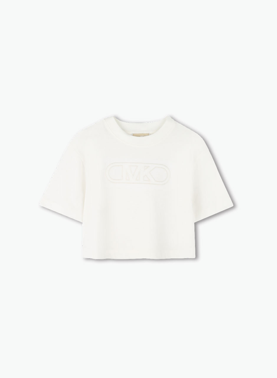 Embroidered cotton T-shirt Embroidered cotton T-shirt