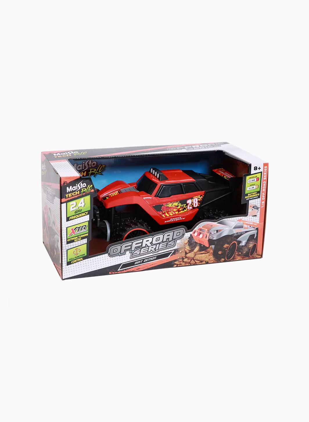 Remote controlled car Maisto "Dirt Demon Flash"