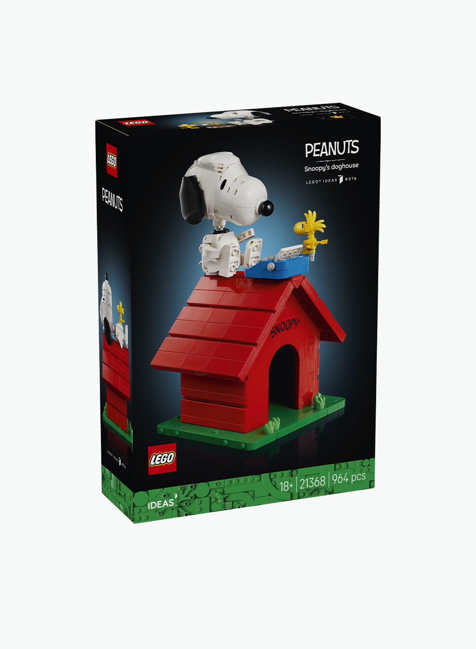 Конструктор Ideas "Peanuts: Собачья будка Снупи"