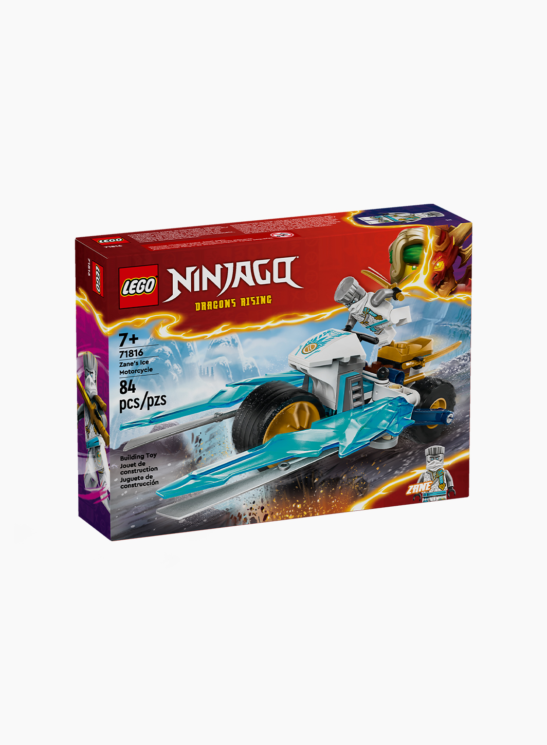 Կառուցողական խաղ Ninjago «Զեյնի սառցե մոտոցիկլետը» Կառուցողական խաղ Ninjago «Զեյնի սառցե մոտոցիկլետը»