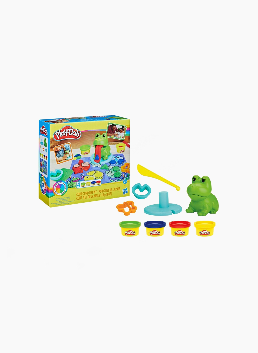 Խաղային հավաքածու Play-Doh «Իմ առաջին գունազարդված գորտը» Խաղային հավաքածու Play-Doh «Իմ առաջին գունազարդված գորտը»