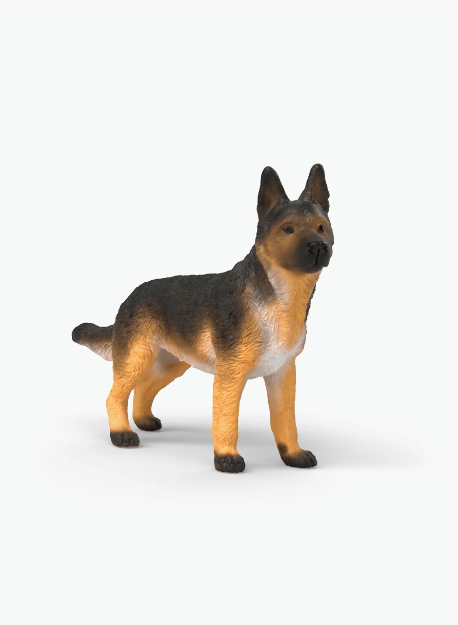 Animal figurine "German Shepherd female"