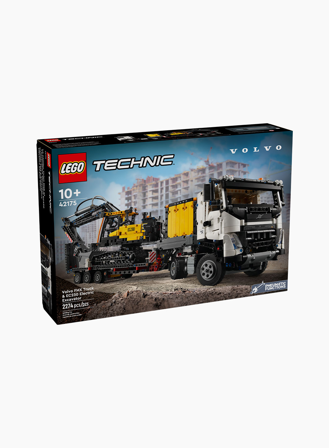 Конструктор Technic "Volvo FMX truck & EC230 Electric excavator"