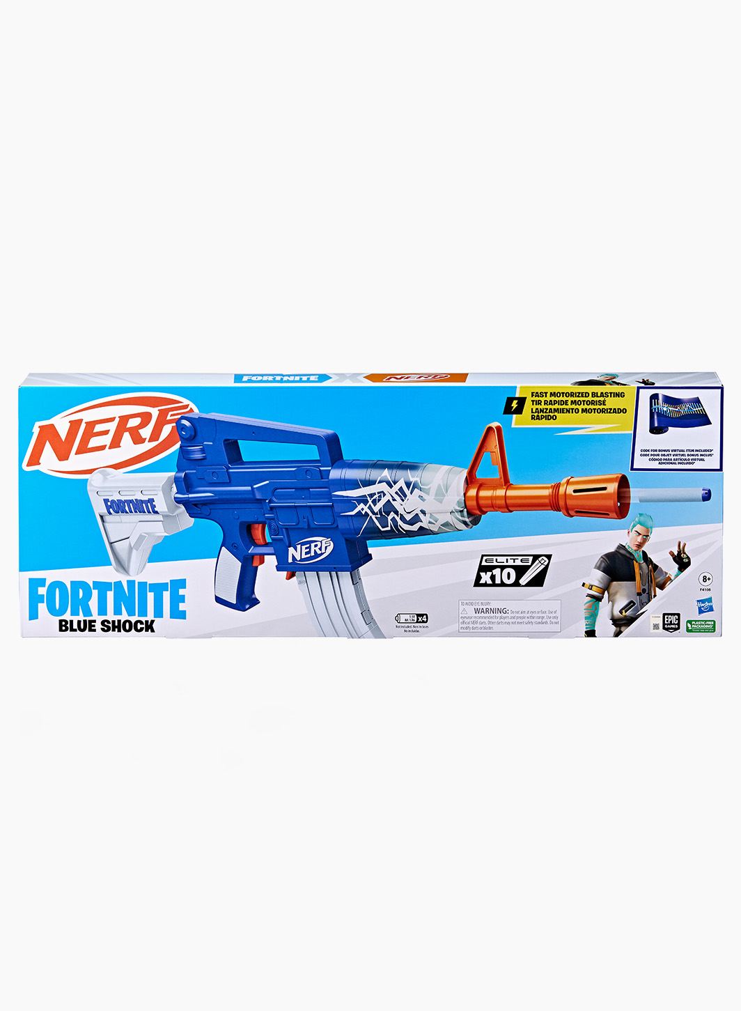 Blaster Nerf "Fortnite Blue Shock"