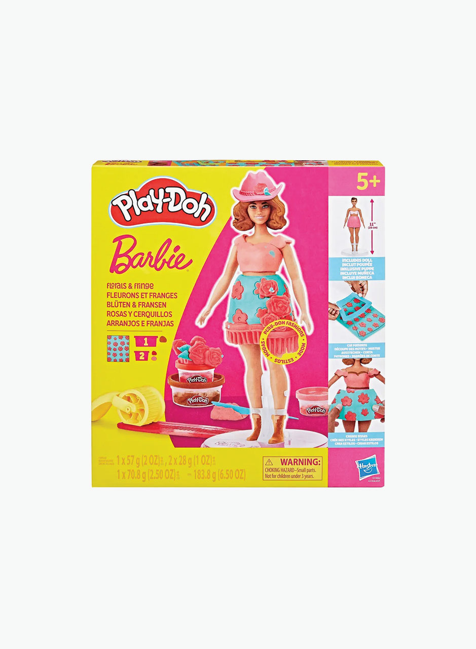 Խաղային հավաքածու Play-Doh Barbie «Ծաղիկներ և ծոպեր»