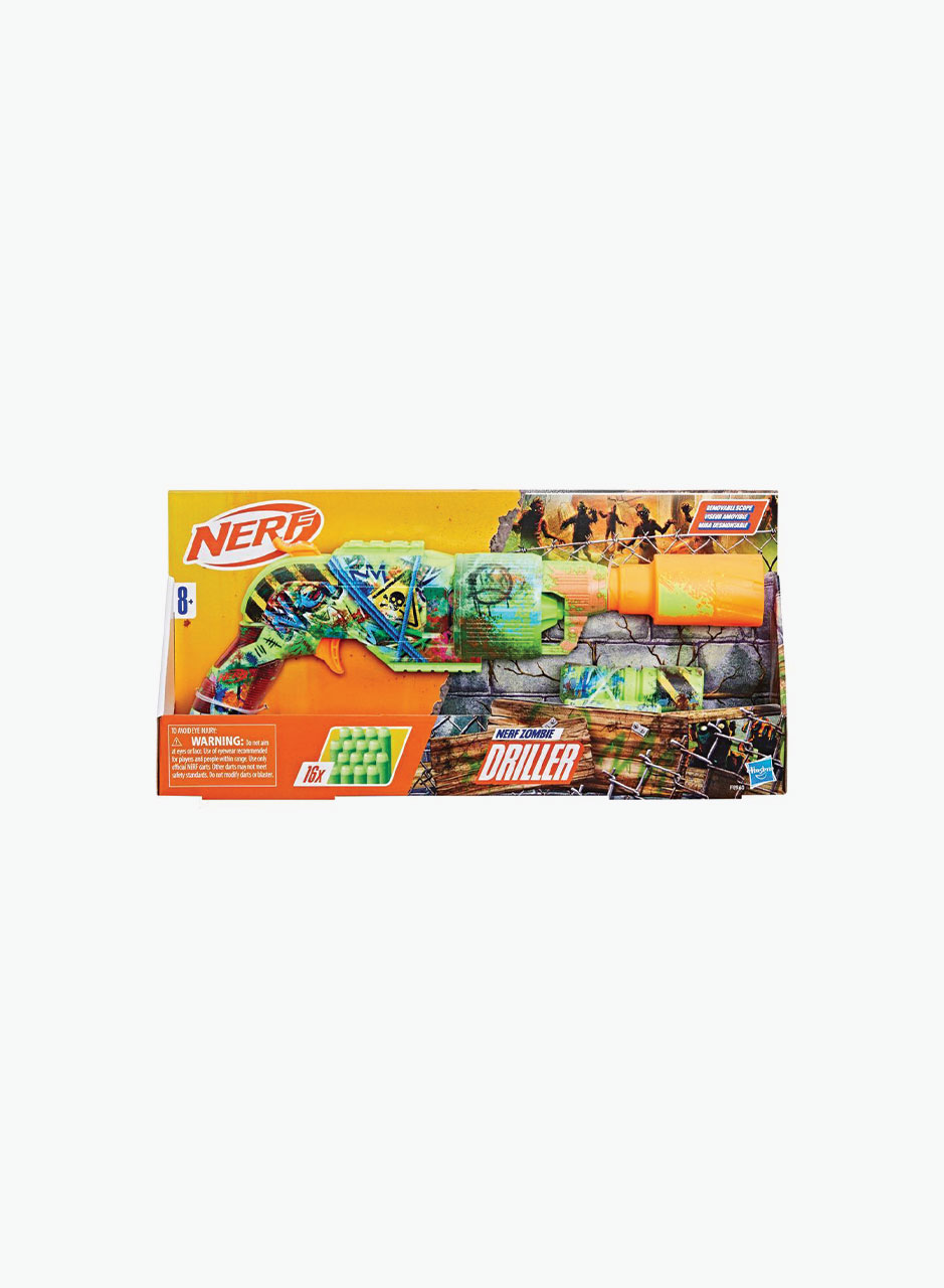 Бластер Nerf "Zombie Driller"