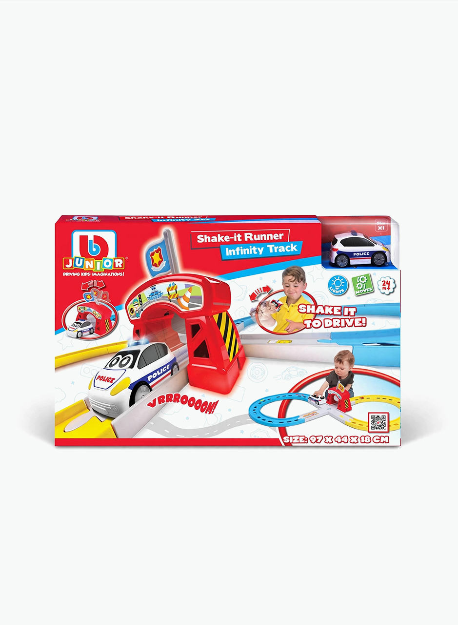 Խաղային հավաքածու Bburago Junior «Infinity Track Shake-it Runner»