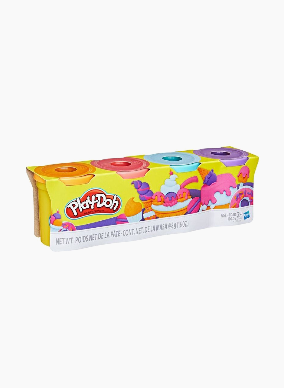 Plasticine set Play-Doh "Vibrant 4 pack"