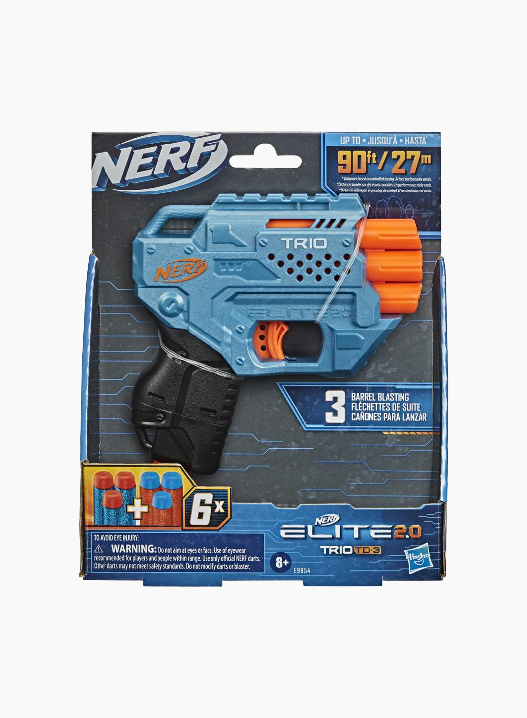 Blaster Nerf ELITE TRIO 2.0 "TD 3"