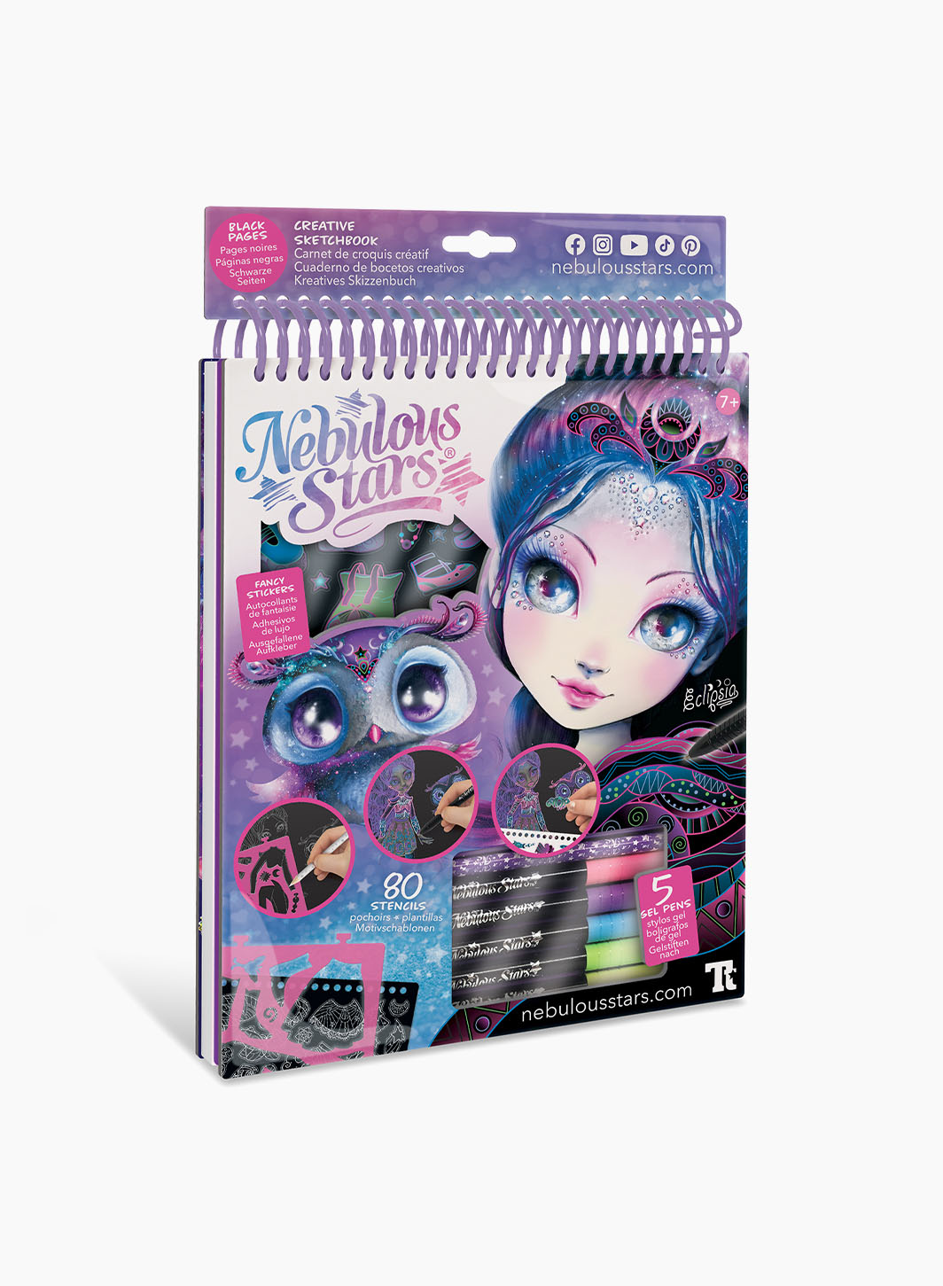 Գունավորման հավաքածու Nebulous Stars «Կրեատիվ սքեթչբուք» Գունավորման հավաքածու Nebulous Stars «Կրեատիվ սքեթչբուք»