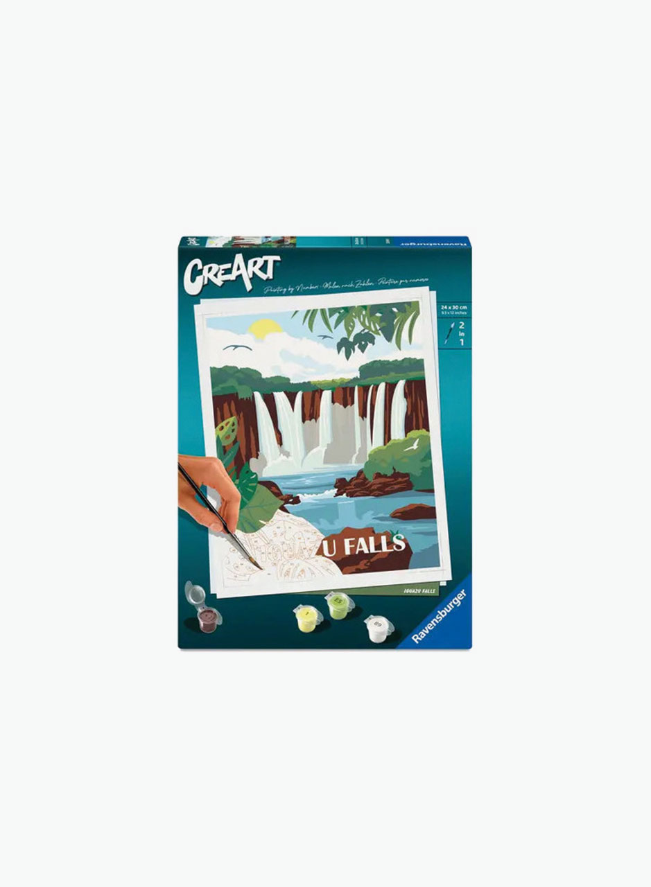 Картина по номерам "Водопады Игуасу"