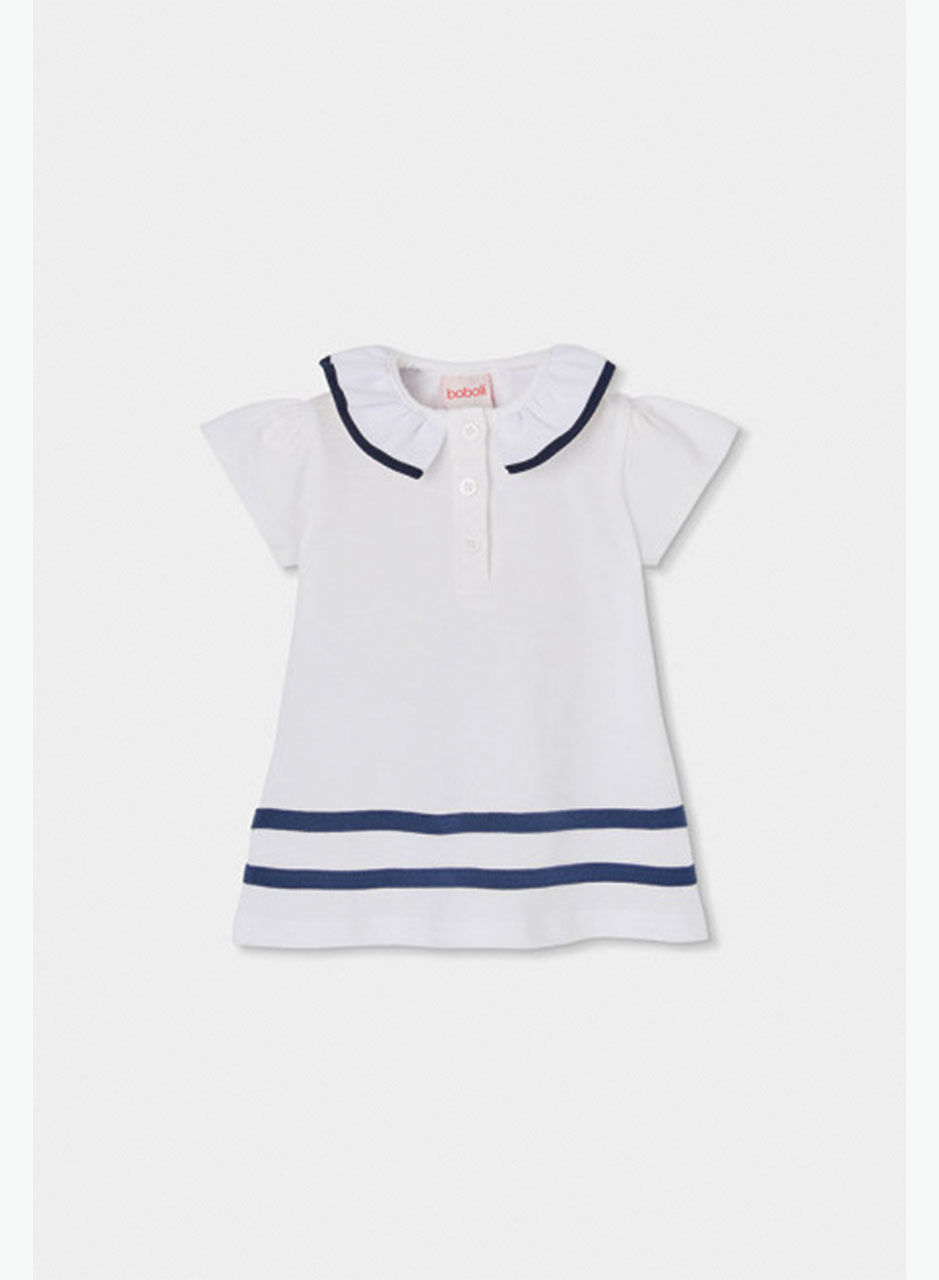 Classic dress with collar