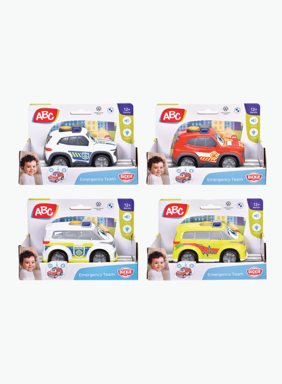 Машинка ABC из аварийно-спасательной бригады