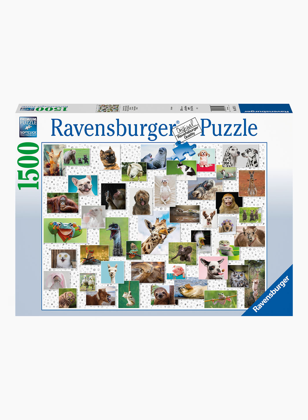 Puzzle "Funny animals collage" 1500 pcs.