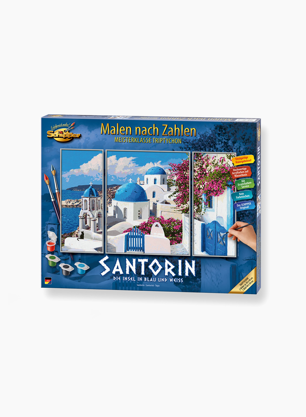 Coloring set "Santorin"