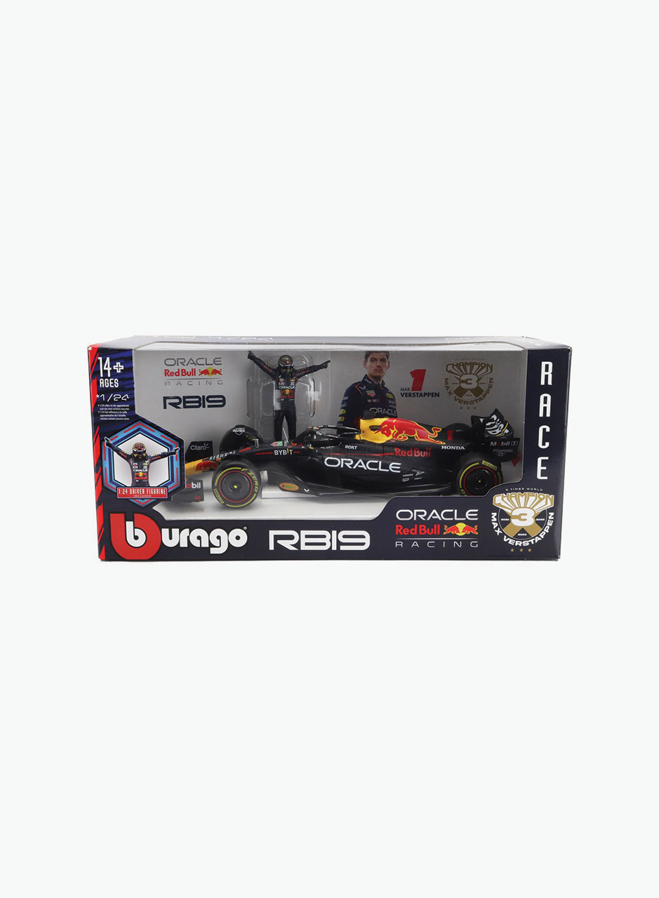 Машина "Oracle Red Bull RB19 с водителем" Scale 1:24