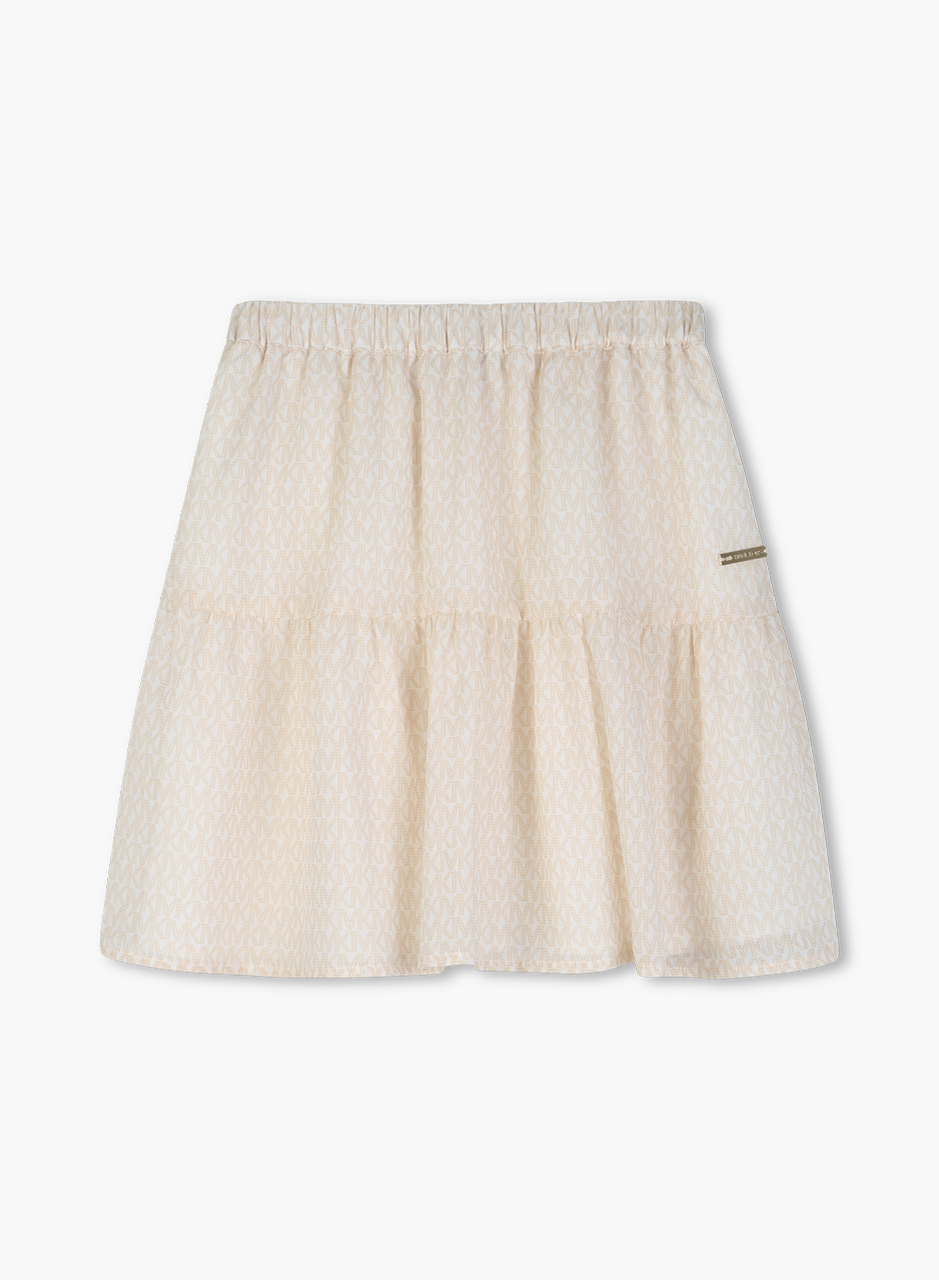 Էլաստիկ գոտկատեղով կիսաշրջազգեստ