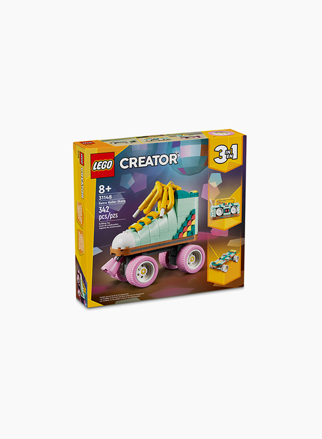 Constructor Creator "Retro roller skate"