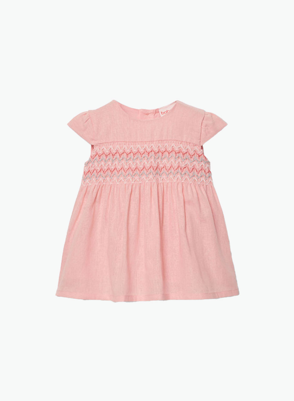 Girls' summer dress with panties | Pink | 24 mth | 00-00073442 Girls' summer dress with panties | Pink | 24 mth | 00-00073442