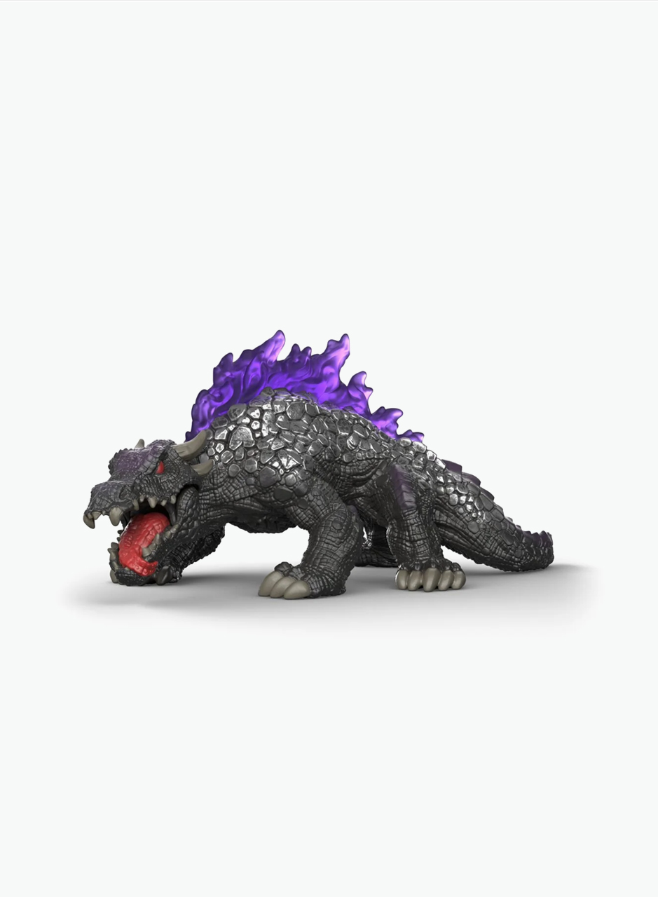 Mythical animal figurine "Shadow lizard"