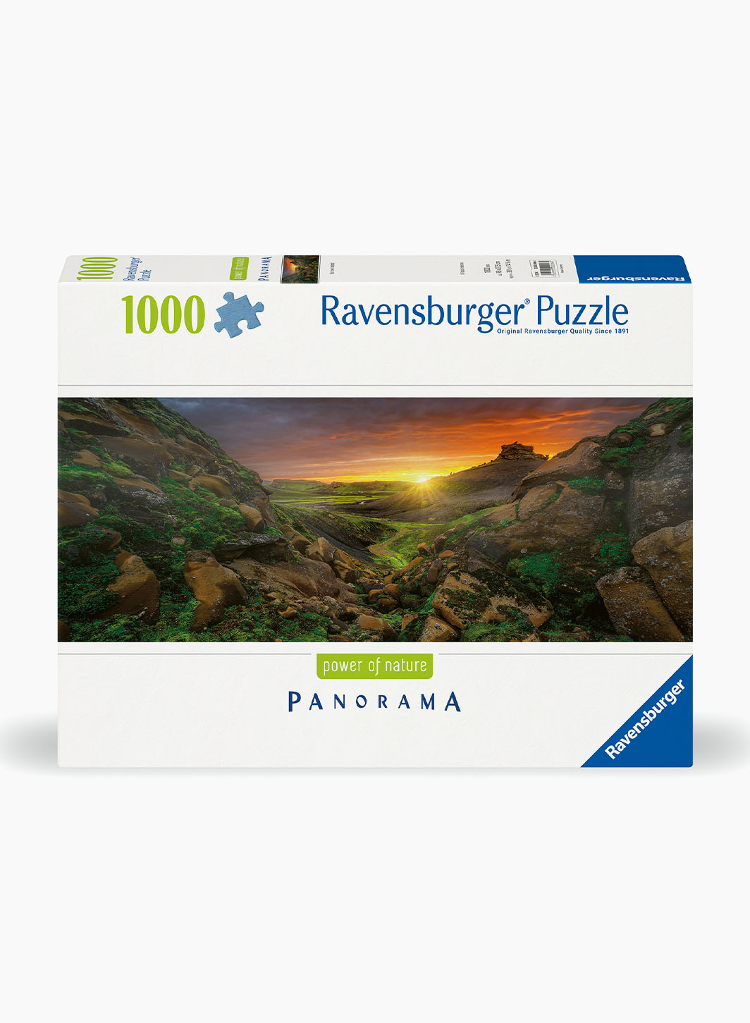 Puzzle "Sun over Iceland" 1000 pcs.