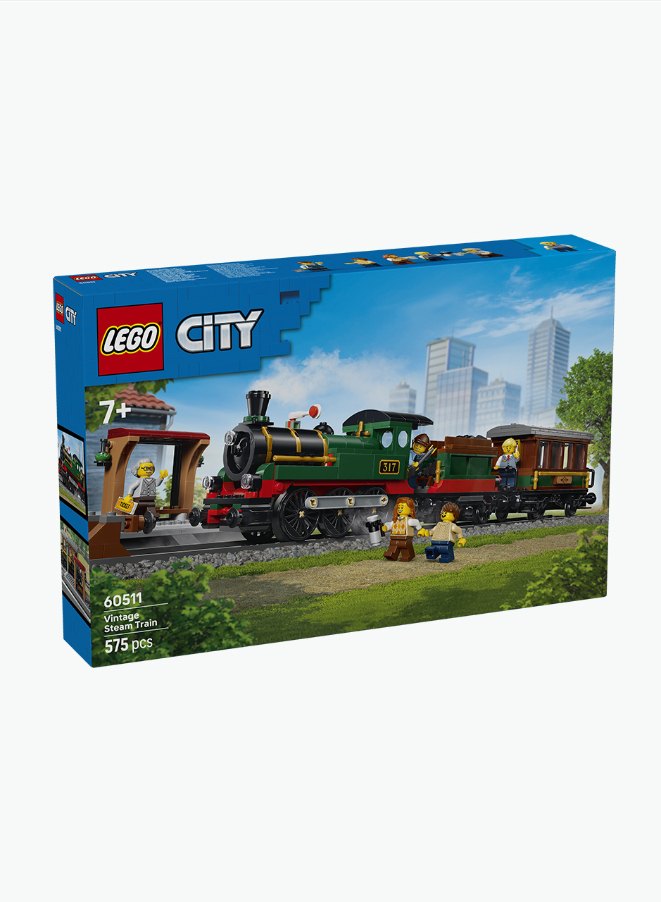 Constructor City "Vintage Steam Train"