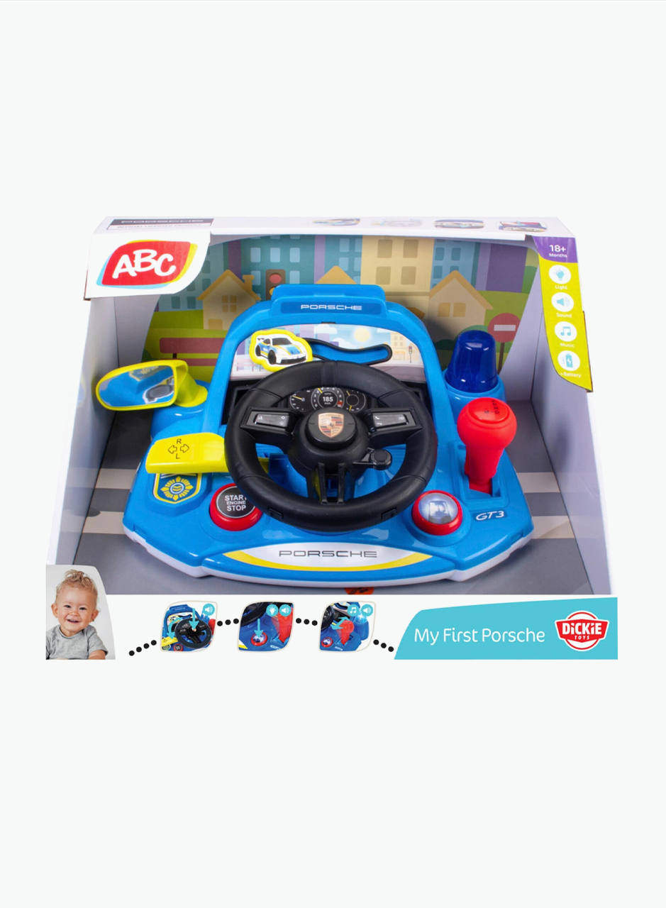 Игрушечный руль "Мой первый Porsche"