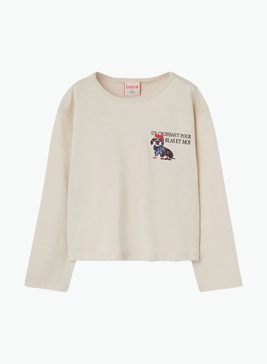 Basic long-sleeved shirt
