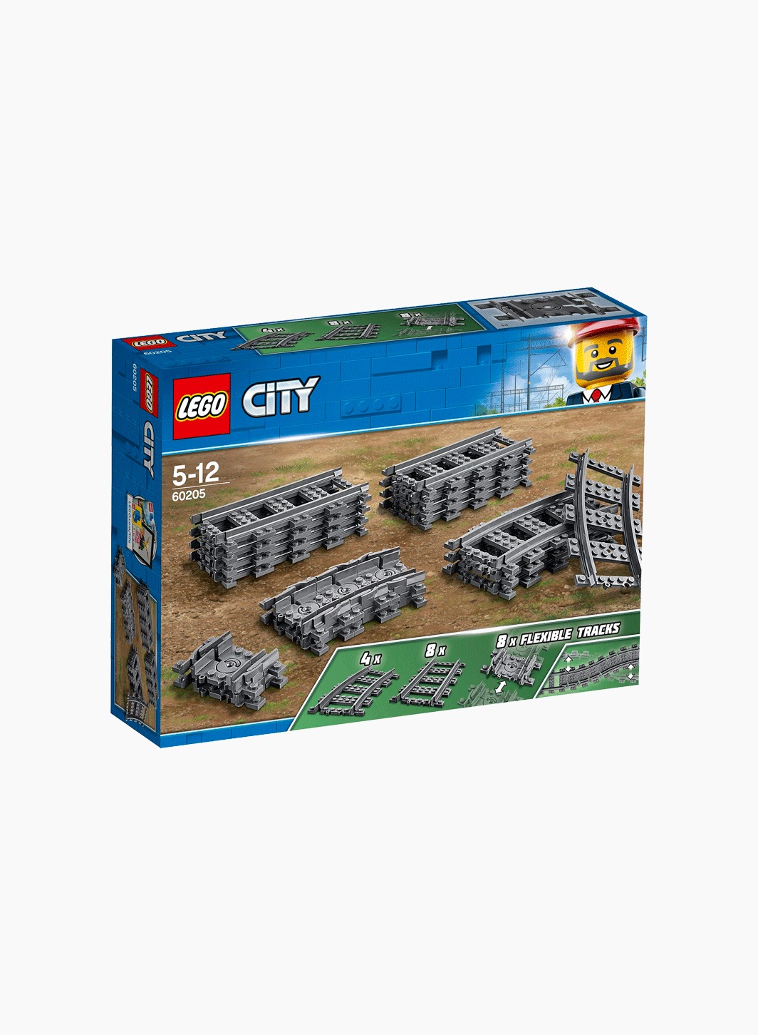 Конструктор City "Рельсы" Конструктор City "Рельсы"