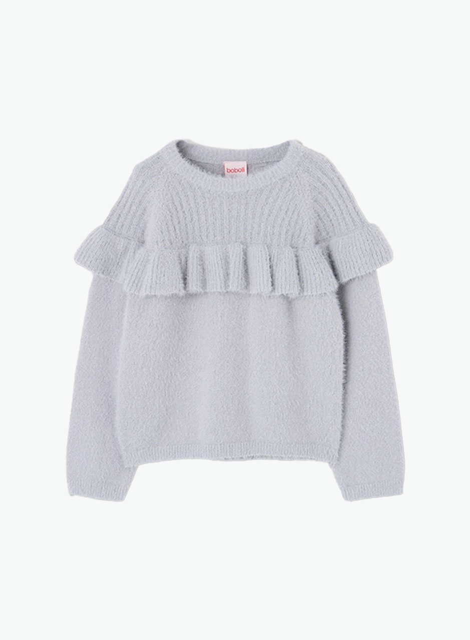 Knitted fashionable sweater