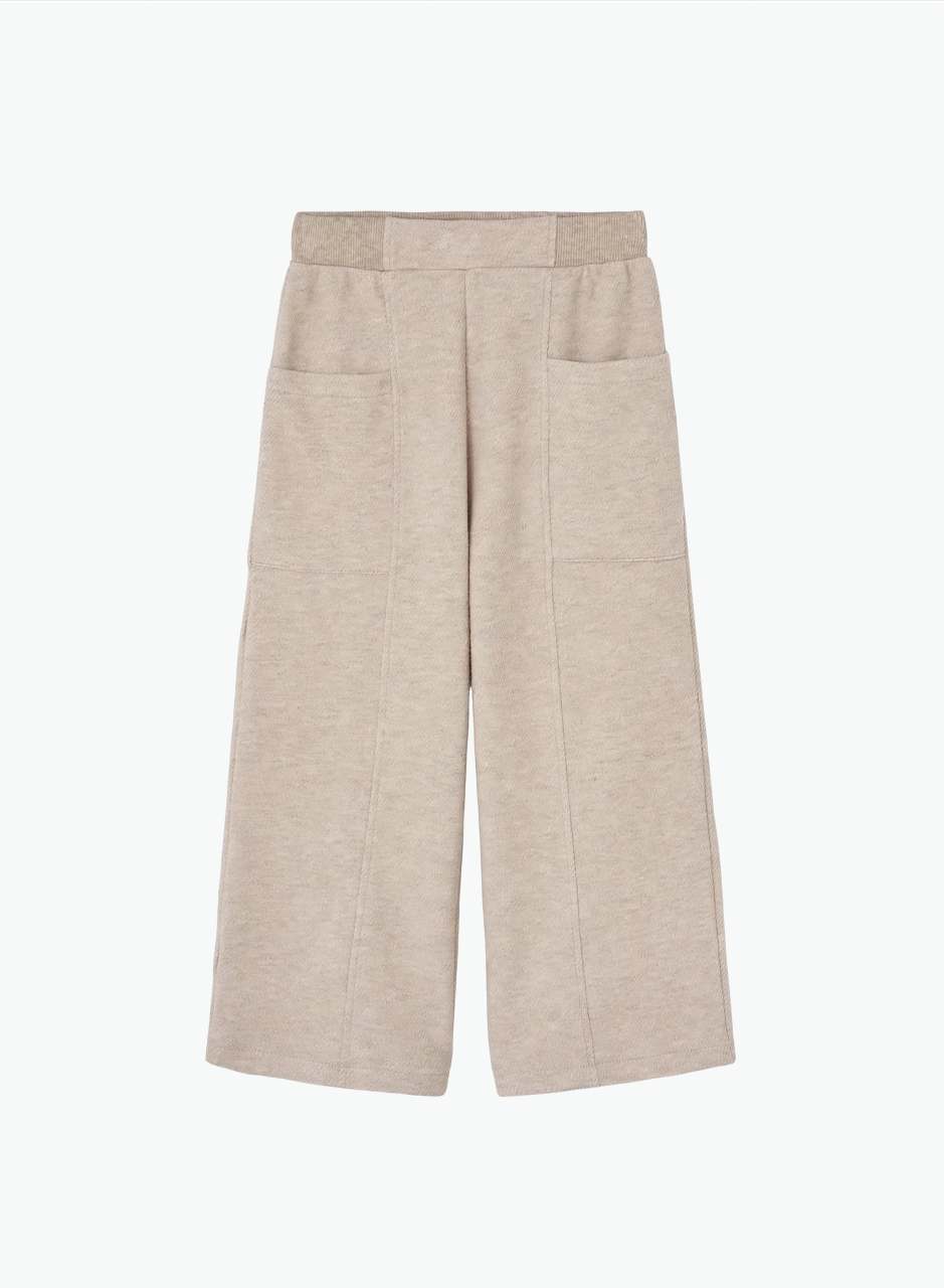 Pants with large side pockets