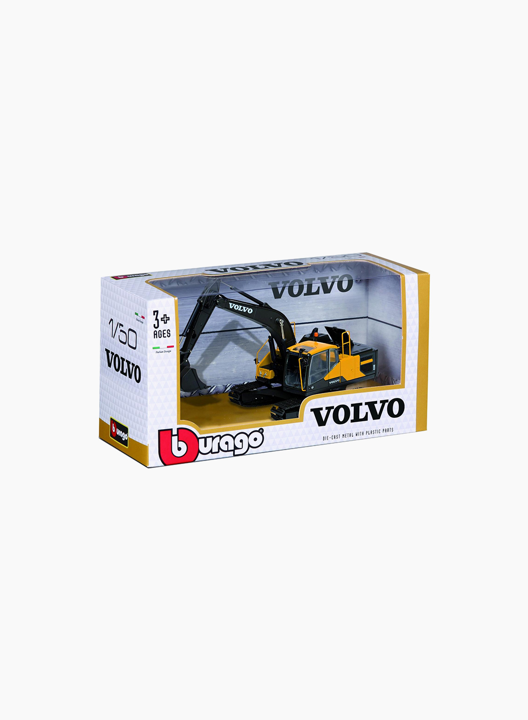 Car "Volvo EC220E" Scale 1:50