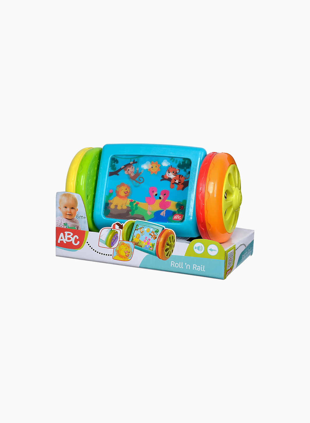 Entertaining toy "Rolling mirror"