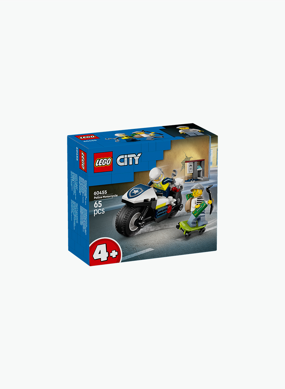 Конструктор City "Полицейская погоня на мотоцикле"