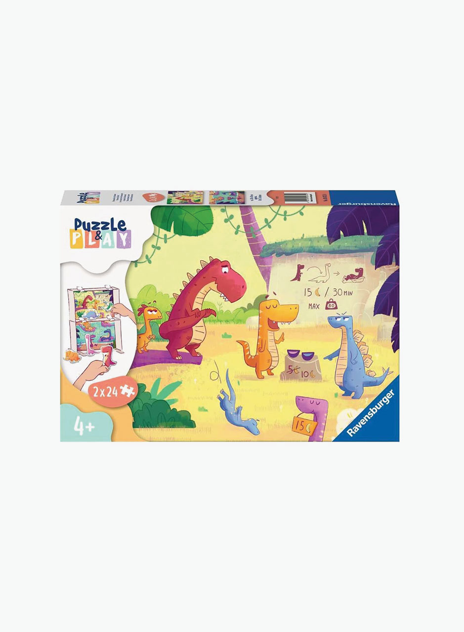 Puzzle "Dinosaurs" 2*24 p.