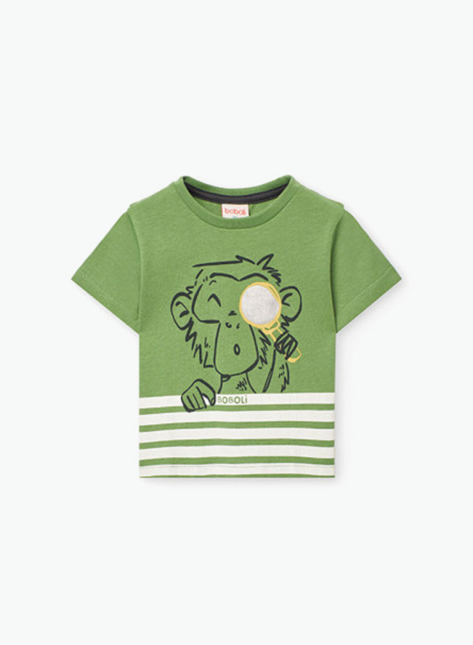 Cotton T-shirt "Monkey"