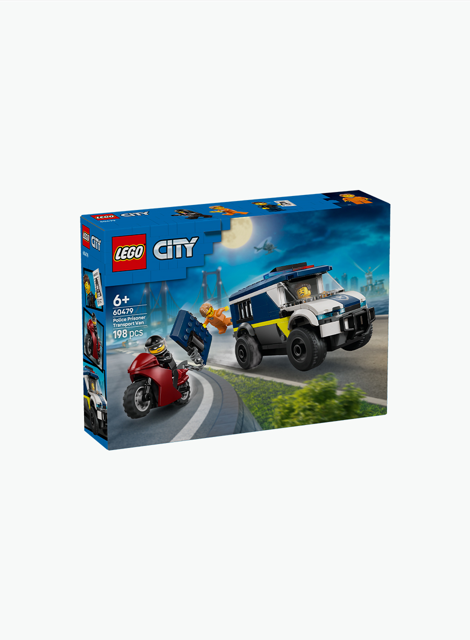 Конструктор City "Полицейский фургон для перевозки заключенных"