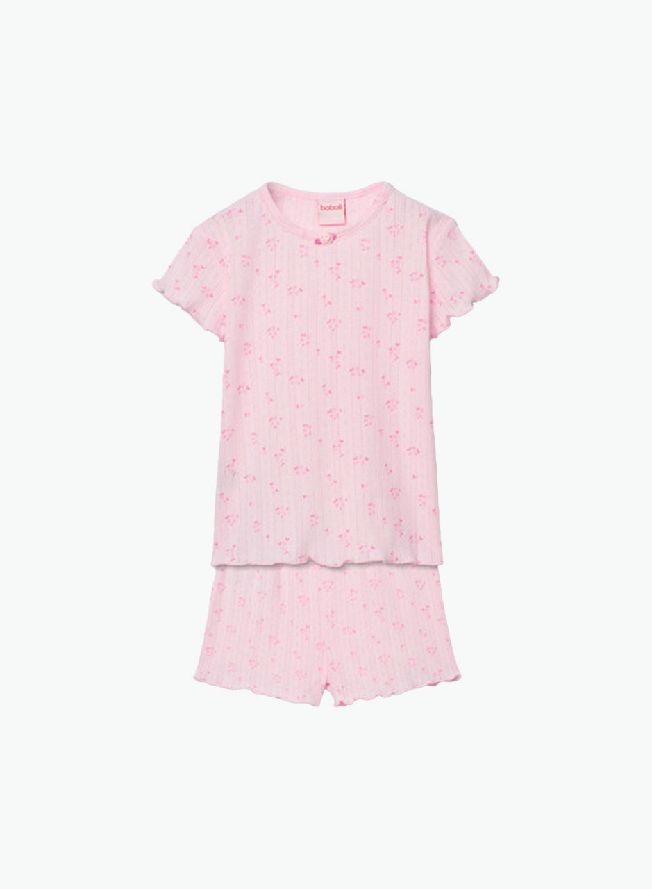 Пижама с шортами и футболкой