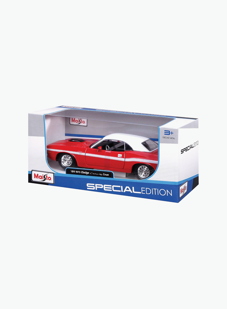 Car "1970 Dodge Challenger" Scale 1:24
