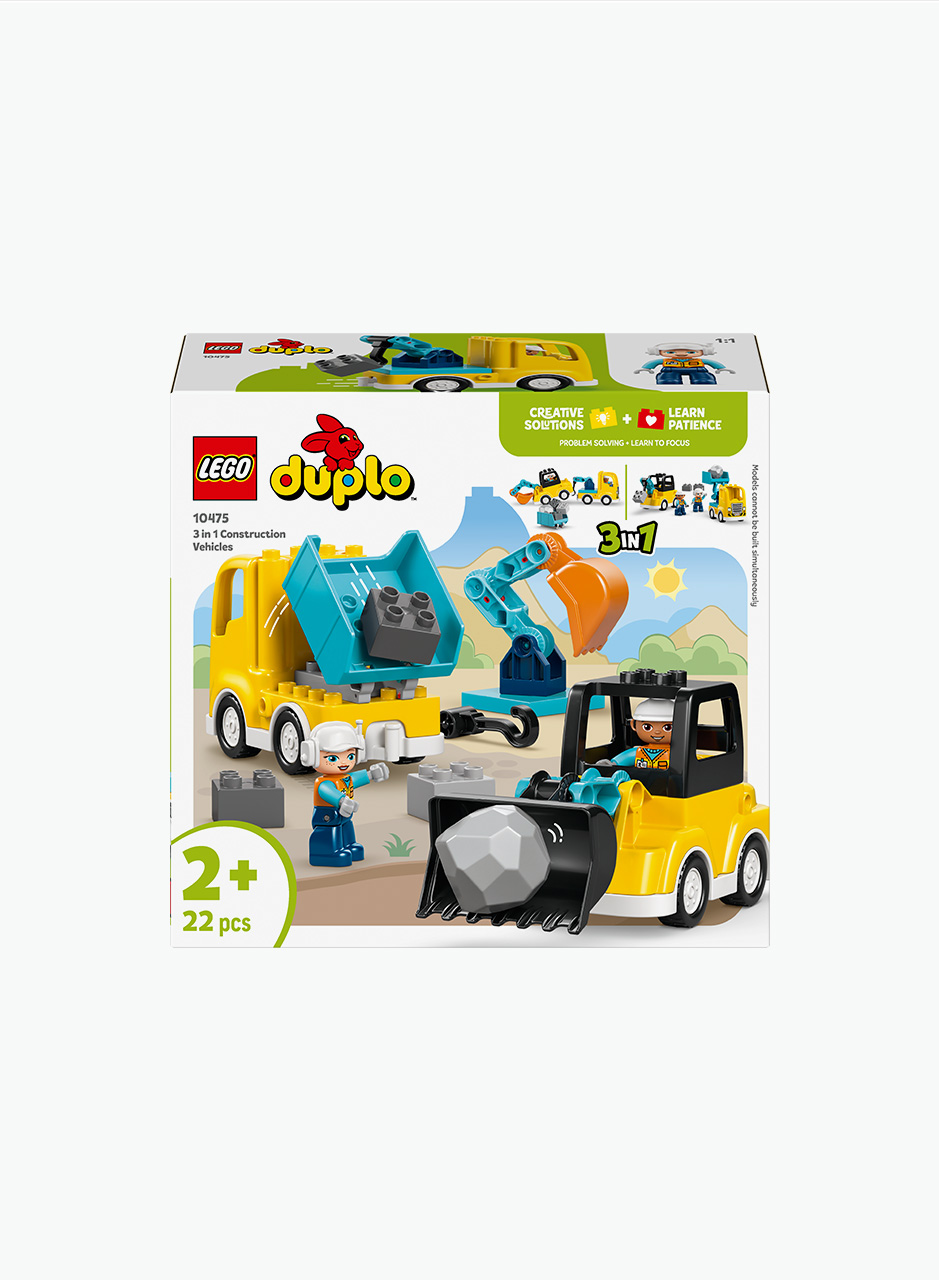 Конструктор Duplo "Строительная техника 3 в 1"
