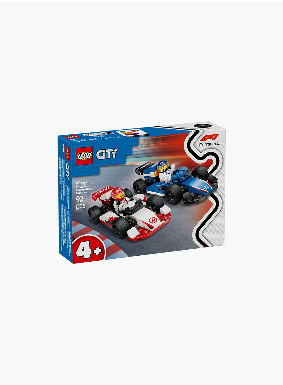 Конструктор City "Гоночные автомобили F1® Williams Racing и Haas F1®"